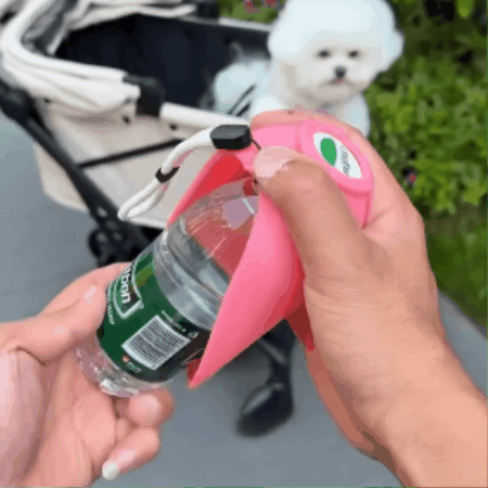 Silicone Bottle-Top Pet Drinking Cap