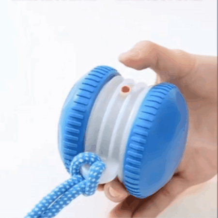 Interactive Dog Motion Ball with Rope