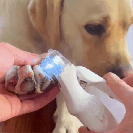 Rechargeable Dog Nail Clippers with Smoothing Grinder