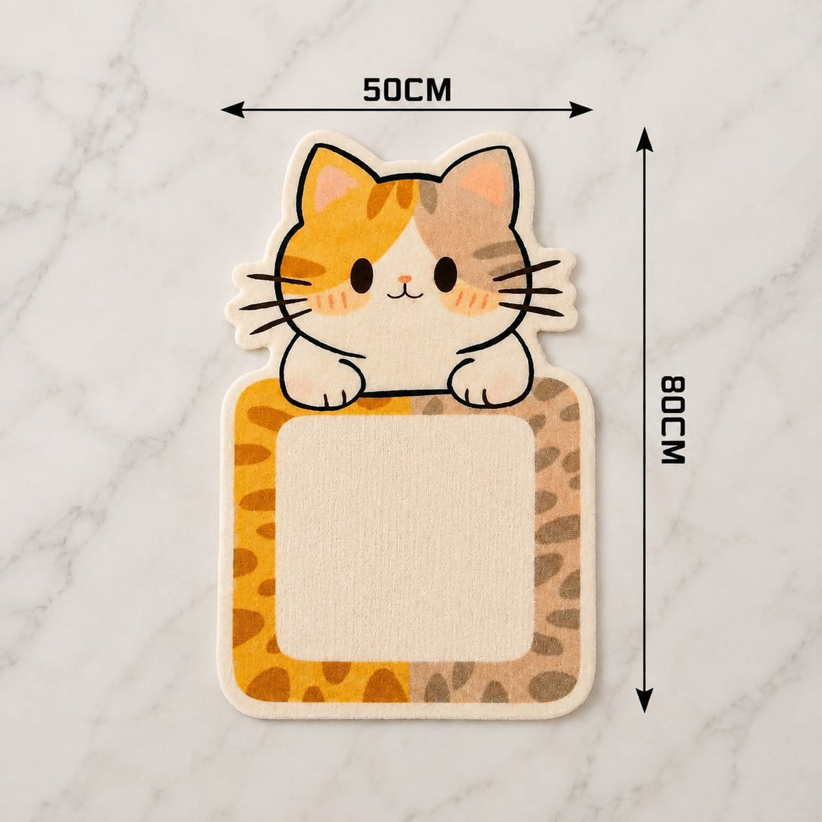 Wall-Mounted Cat Scratch & Play Station