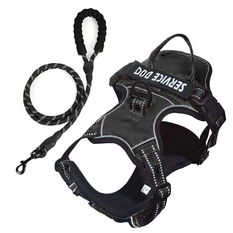 Personalised Y-Front Dog Walking Harness
