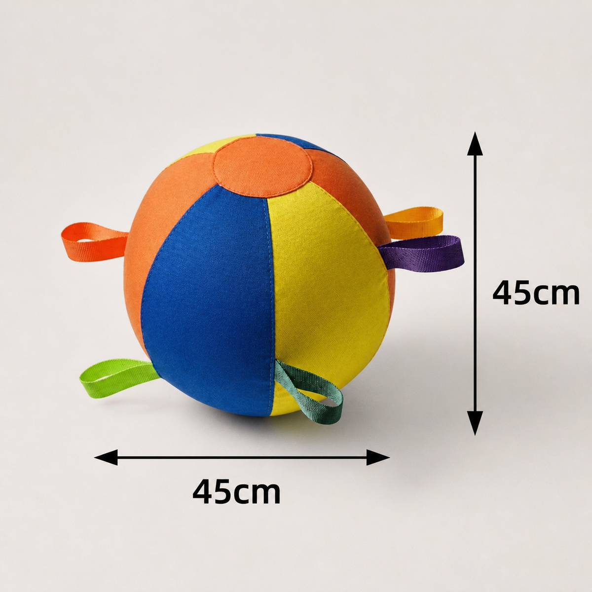 Colourful Dog Herding Ball with Carry Handles