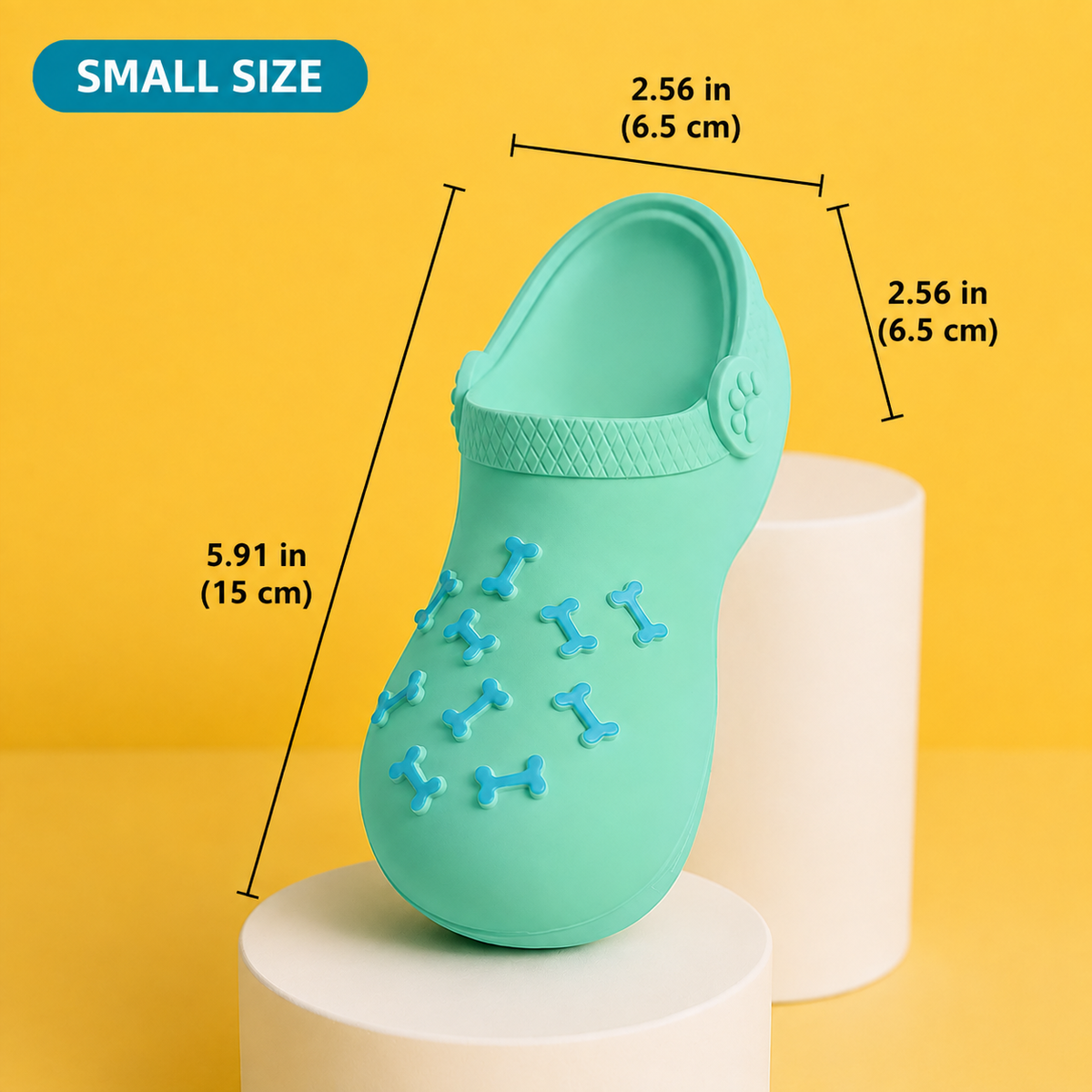 Slipper-Shaped Squeaky Dog Toy