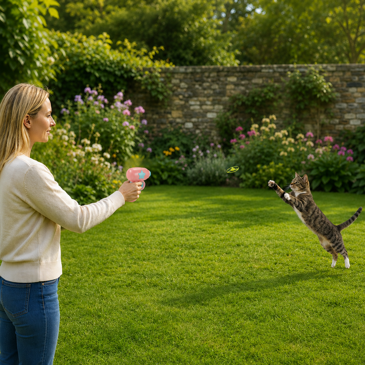 Pet Flying Disc Launch Toy