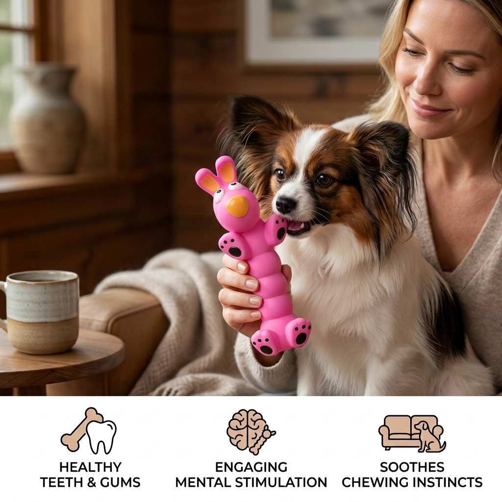 Flexible Animal Dog Chew & Play Toy
