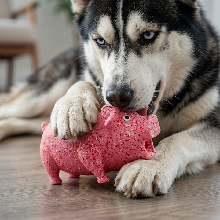 Animal-Shaped Latex Dog Sound Toy