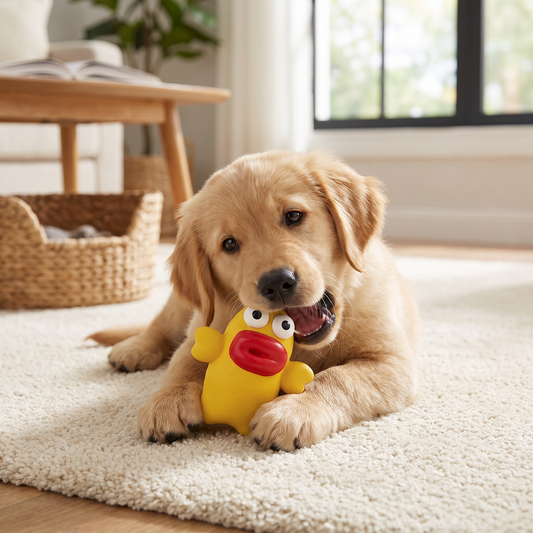 Squeaky Puppy Chew & Play Toy
