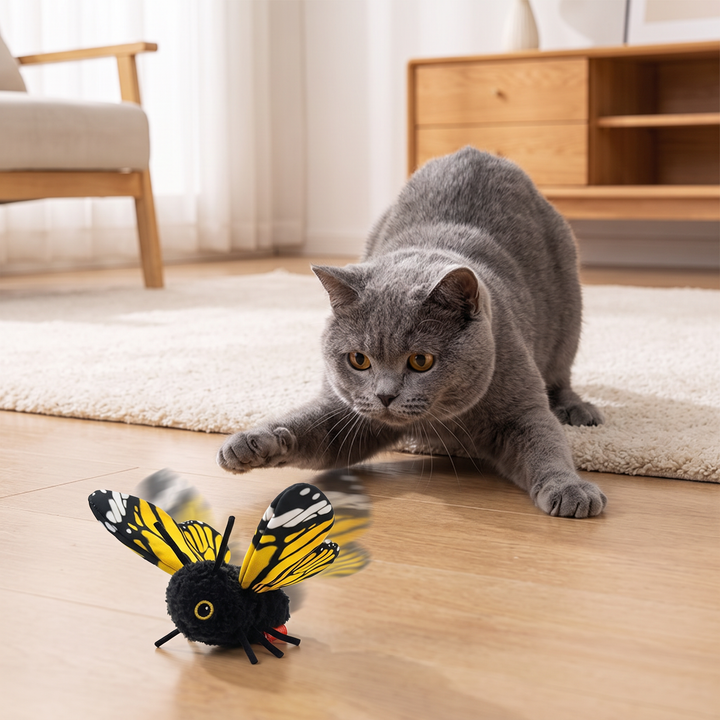 Automatic Fluttering Butterfly Cat Teaser