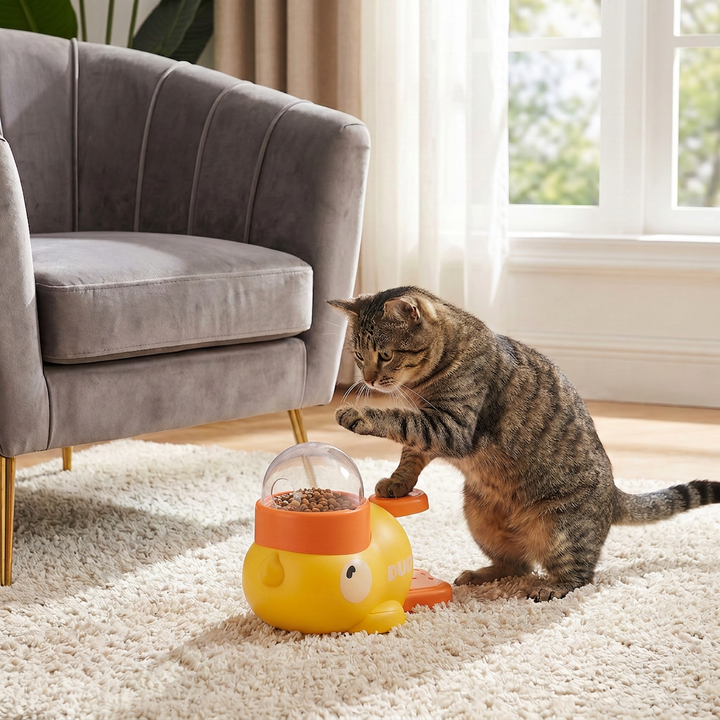 Cat Food Puzzle & Treat Dispenser