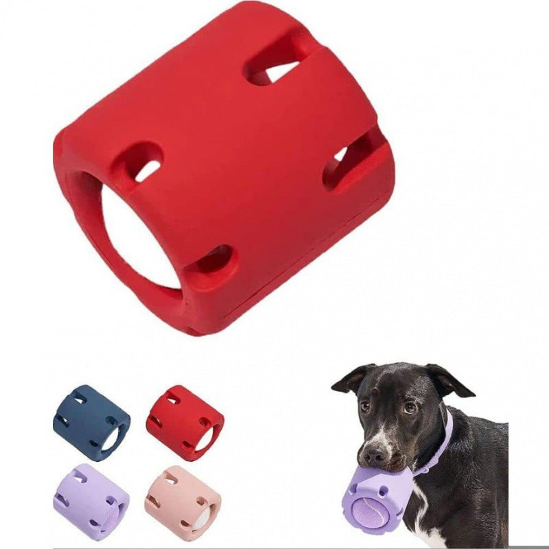 Tumbling Tennis-Style Dog Toy