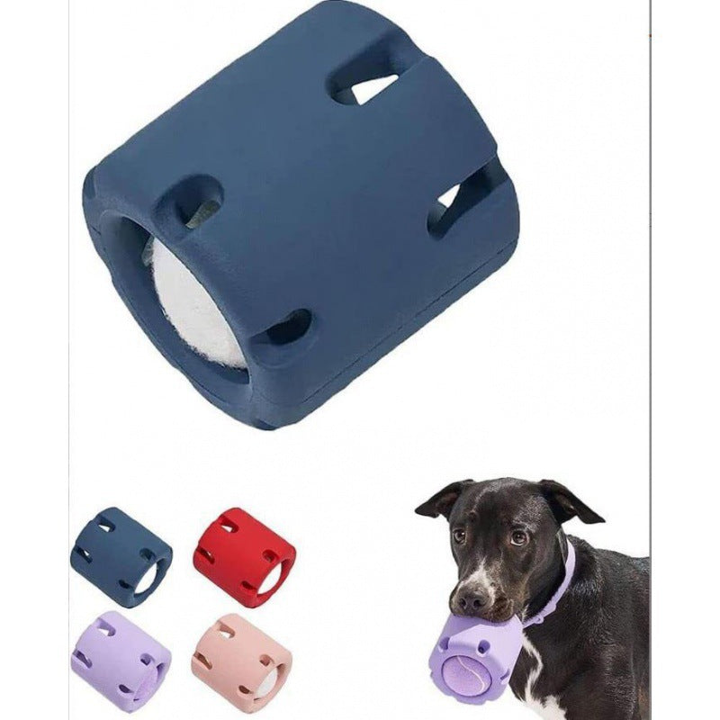Tumbling Tennis-Style Dog Toy