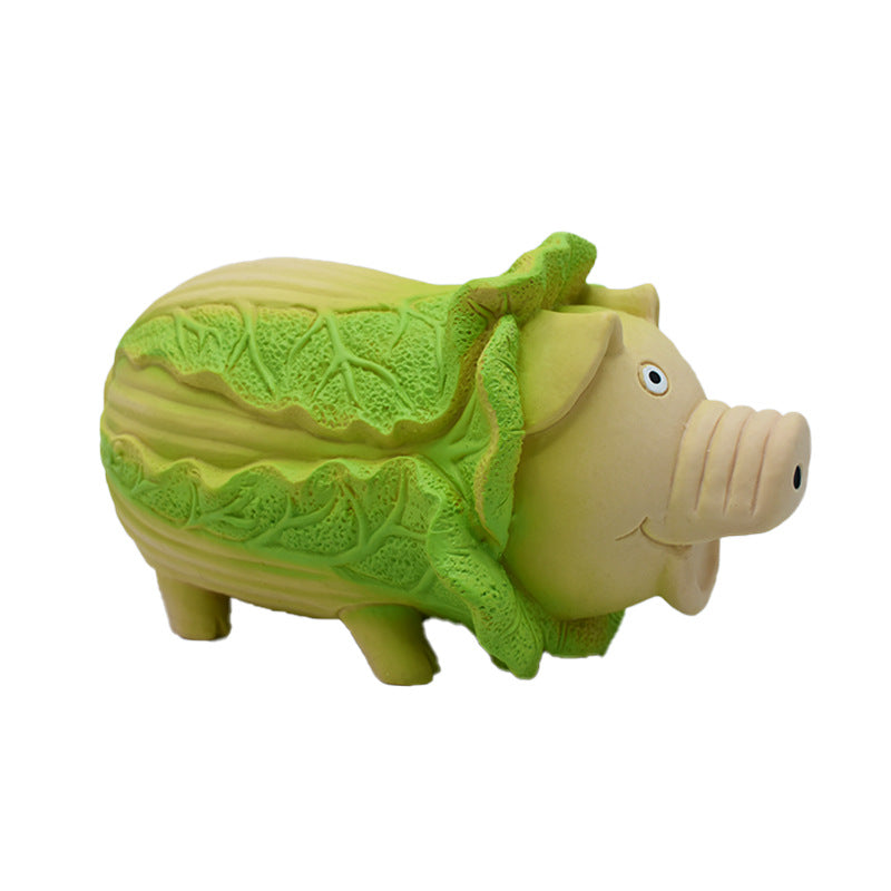 Farm Animal Latex Squeaky Dog Toy