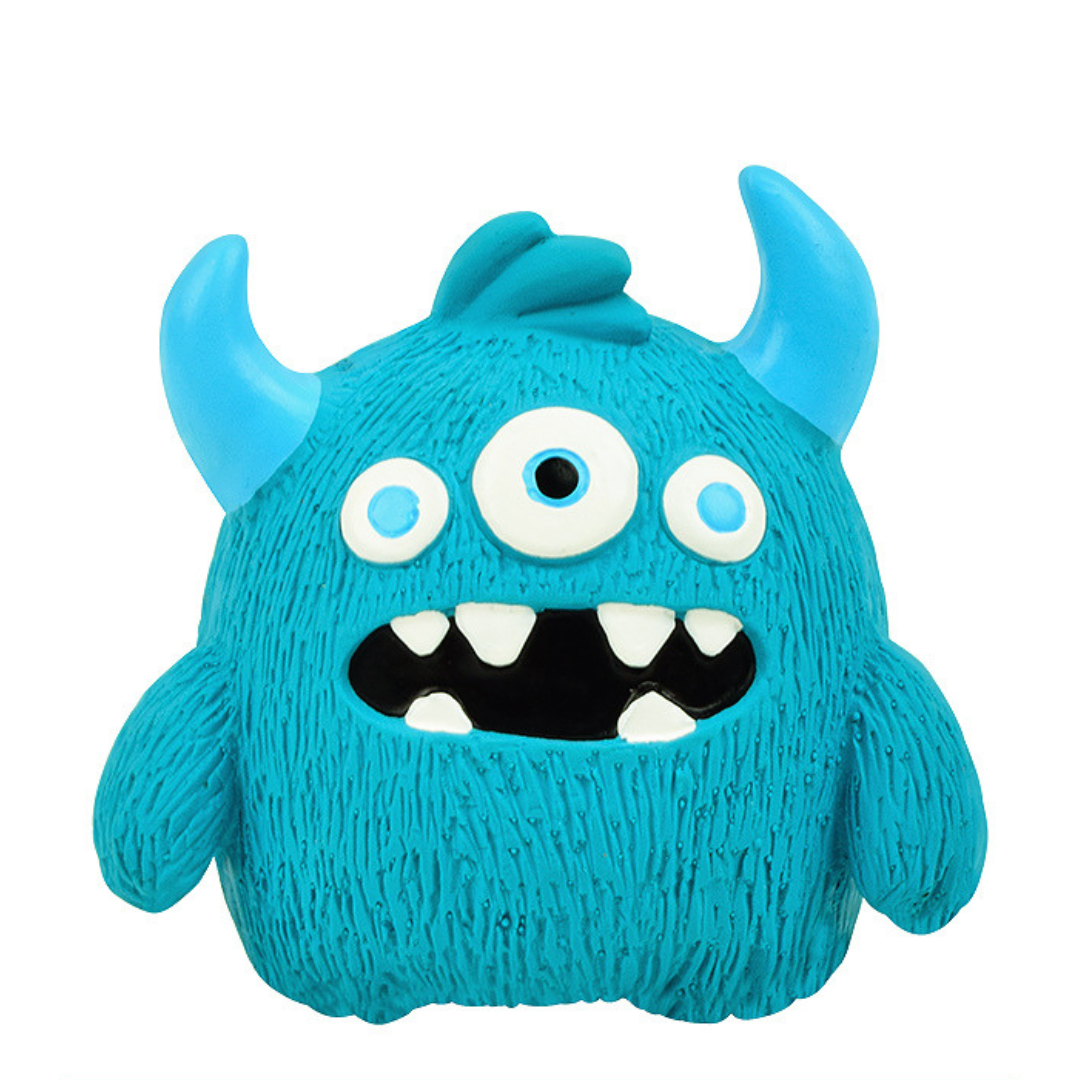 Monster Latex Dog Toy with Squeaker