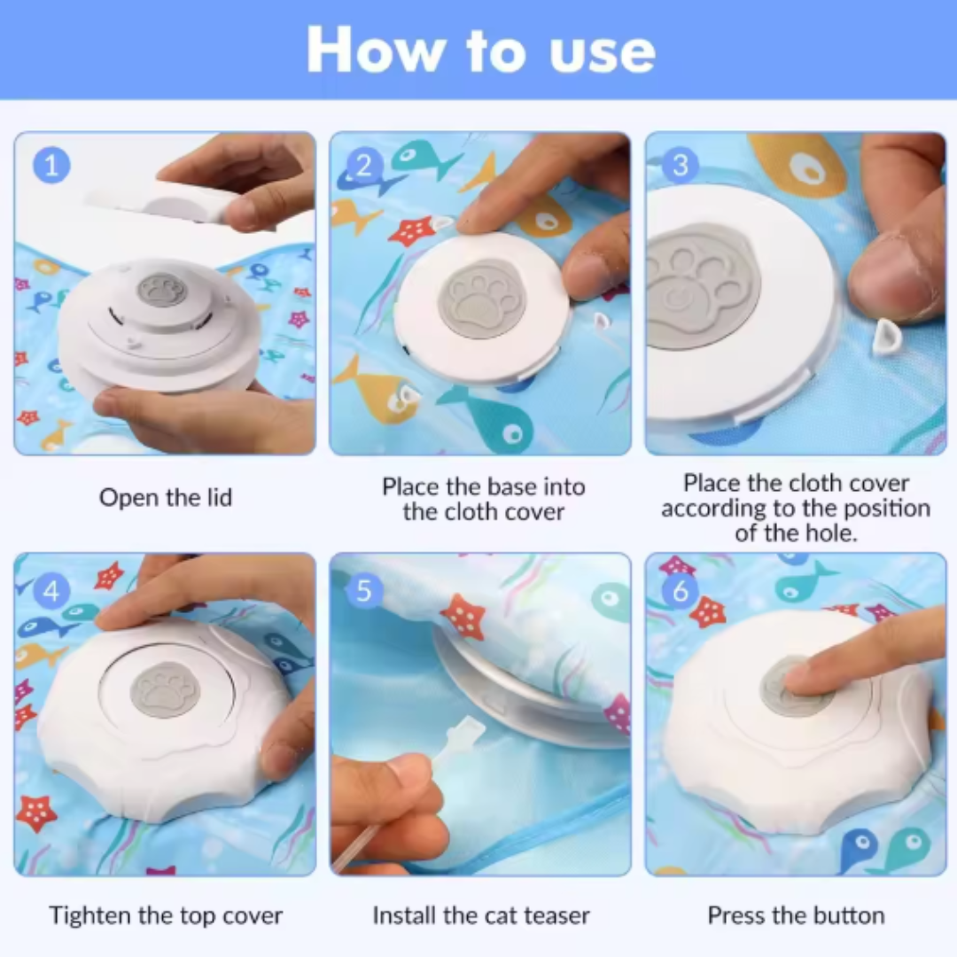 Automatic Dog Chase Activity Toy