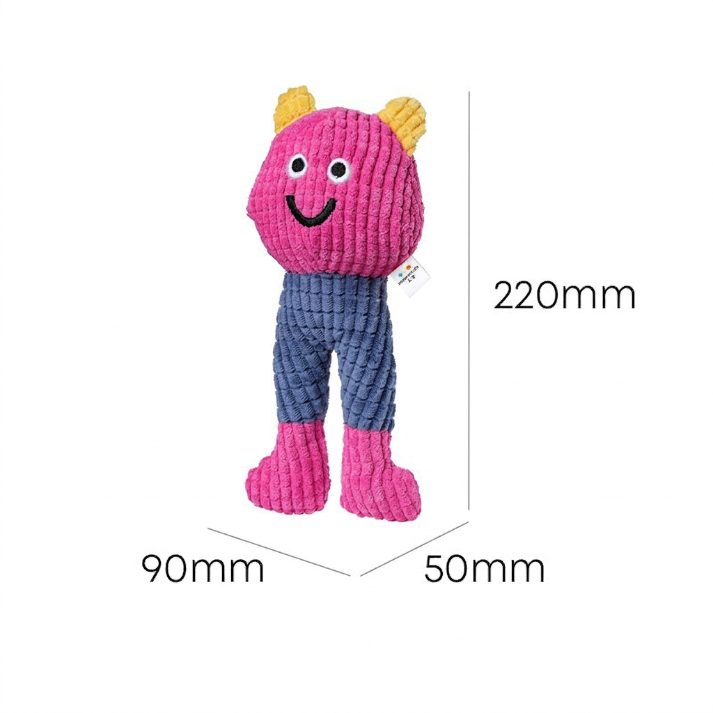 Crinkly Waffle Cat Toy with Catnip Pocket