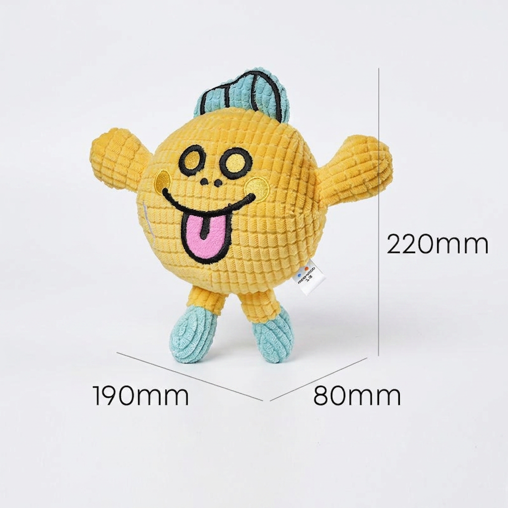 Crinkly Waffle Cat Toy with Catnip Pocket
