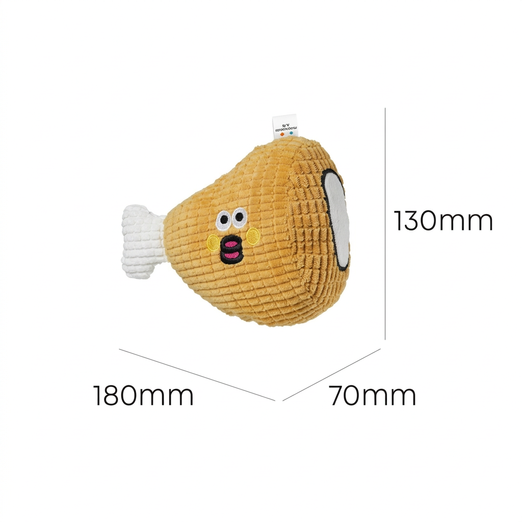 Crinkly Waffle Cat Toy with Catnip Pocket