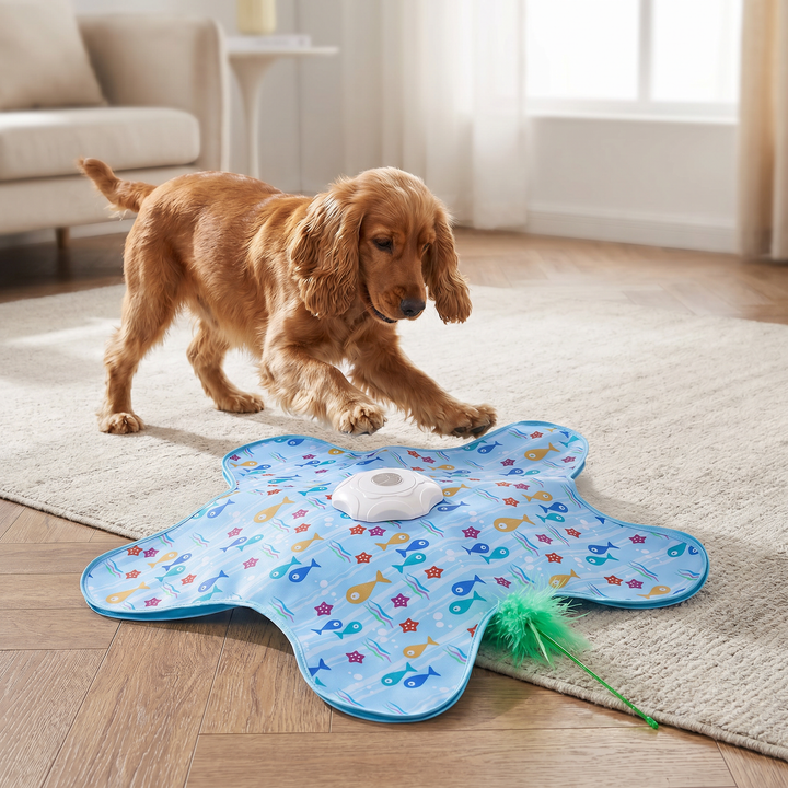 Automatic Dog Chase Activity Toy