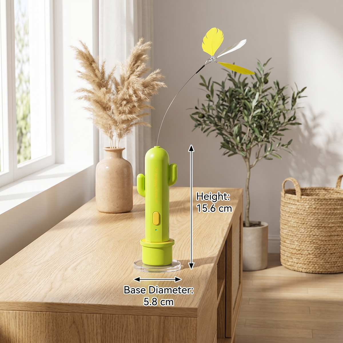 Automatic Butterfly & Laser Cat Activity Toy