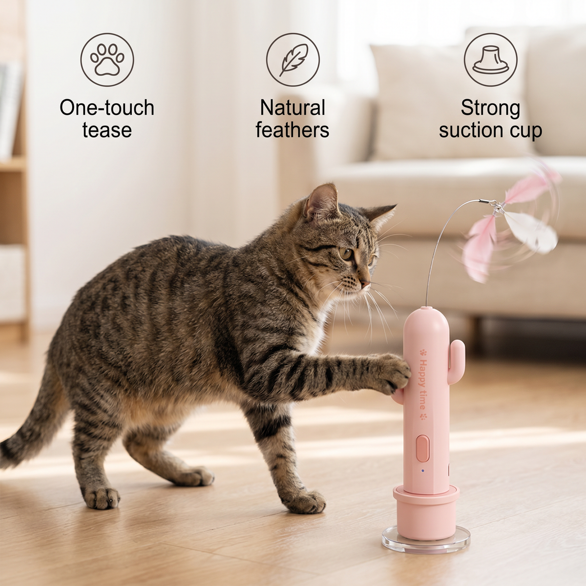 Automatic Butterfly & Laser Cat Activity Toy