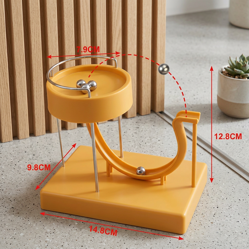 Rolling Track Cat Activity Toy
