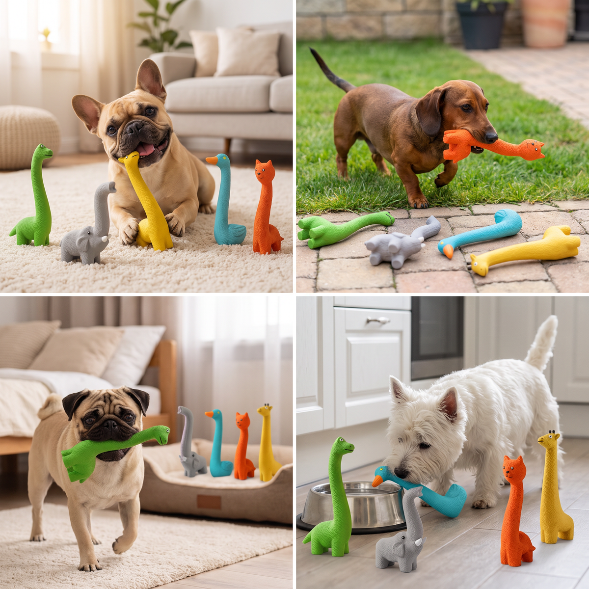 Extra-Large Latex Dog Chew & Play Toy