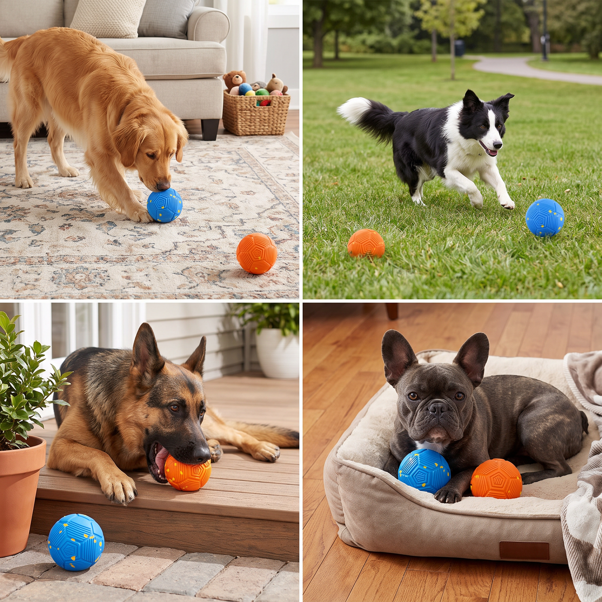 Automatic Rolling Dog Activity Ball