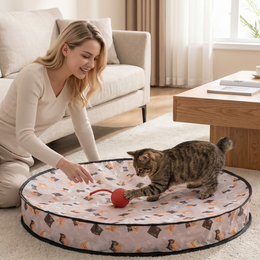 Cat Hide-and-Seek Activity Toy