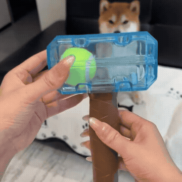 Hammer-Shaped Squeaky Dog Chew Toy