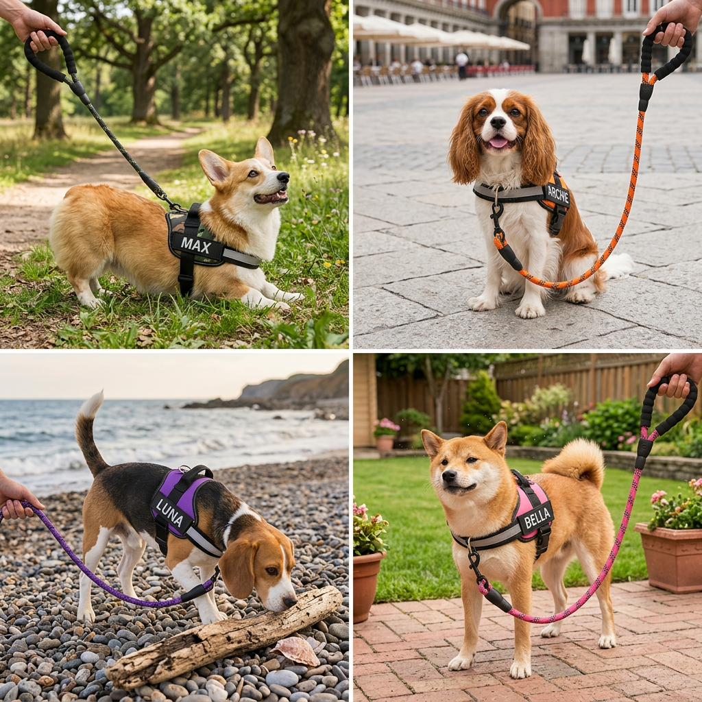 Personalised Front-Clip Dog Harness