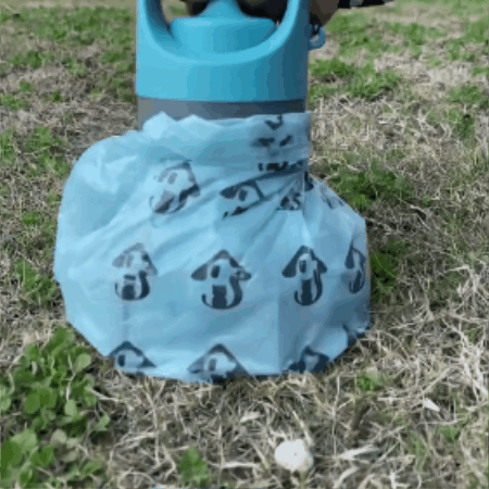 Portable Dog Poo Scoop & Bag Set