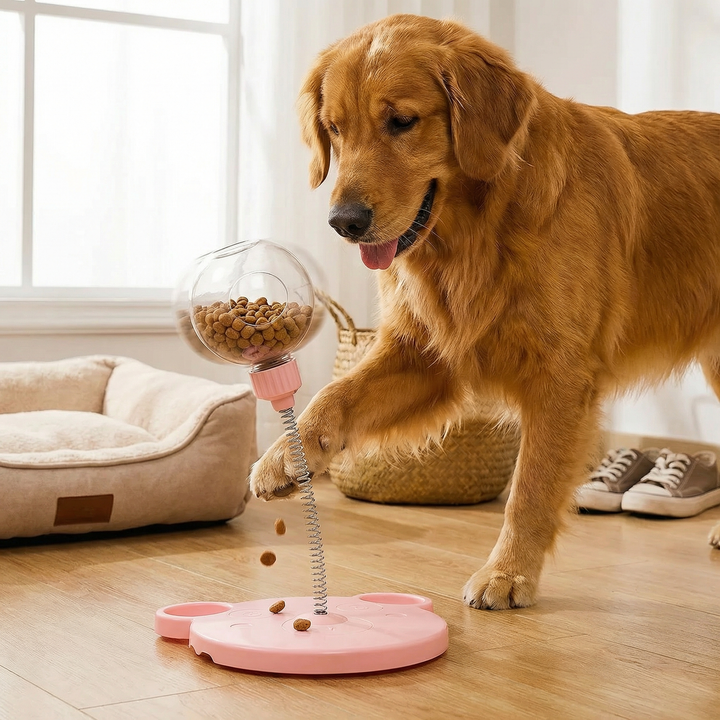 Wobbling Dog Treat Activity Toy