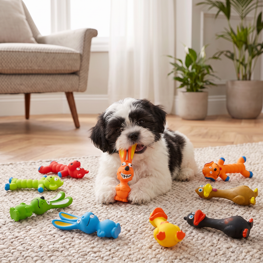 Natural Latex Dog Chew & Play Toy