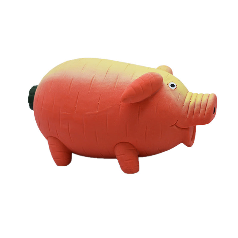 Farm Animal Latex Squeaky Dog Toy