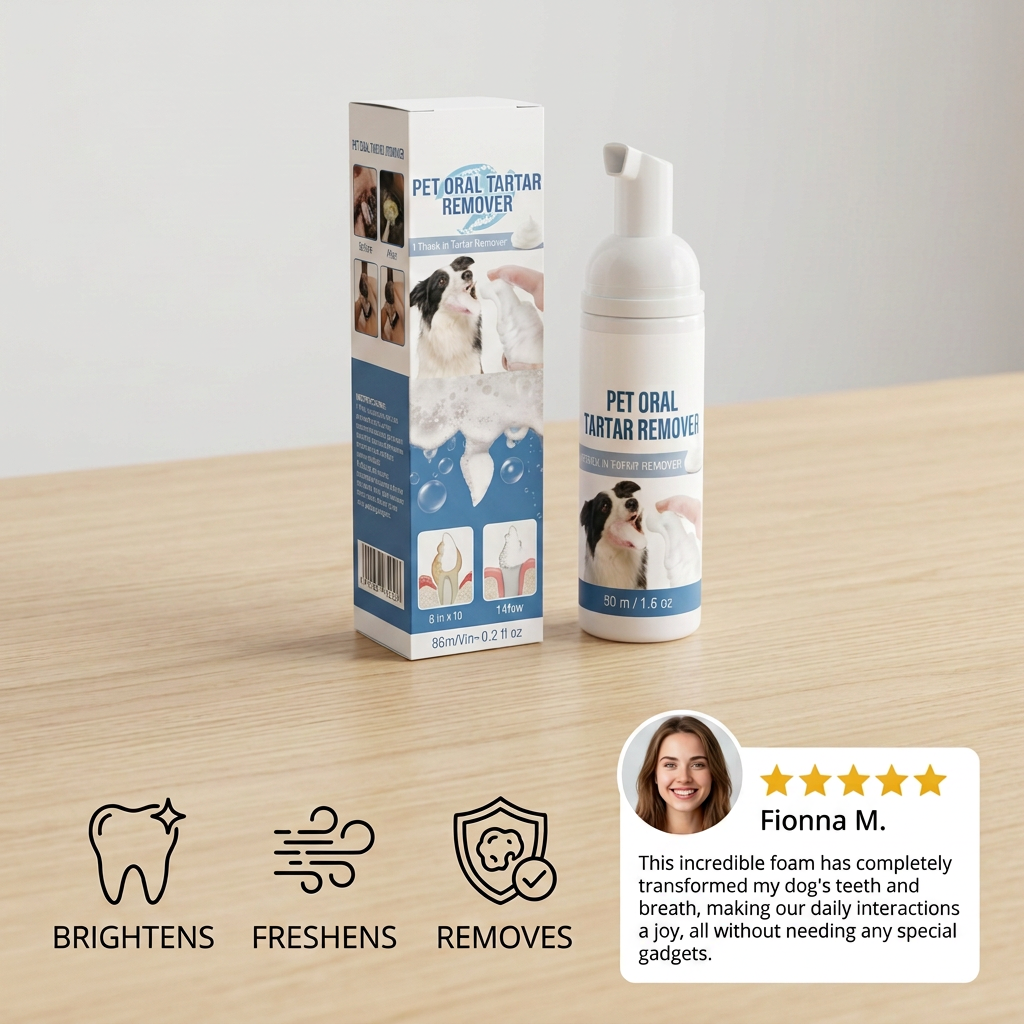 Dog Oral Care Foam