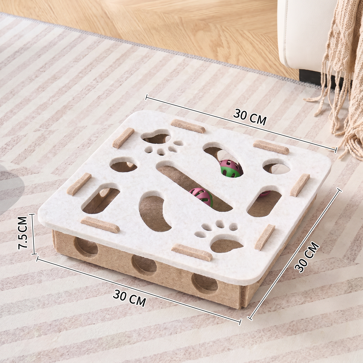 Felt Cat Puzzle Activity Box