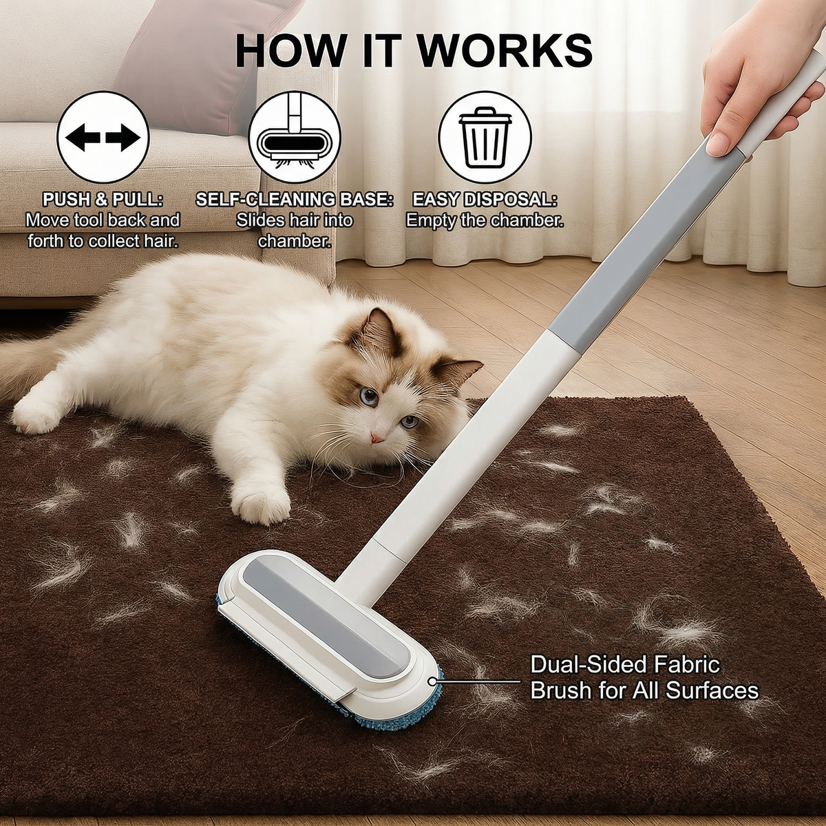Everyday Pet Hair Removal Tool