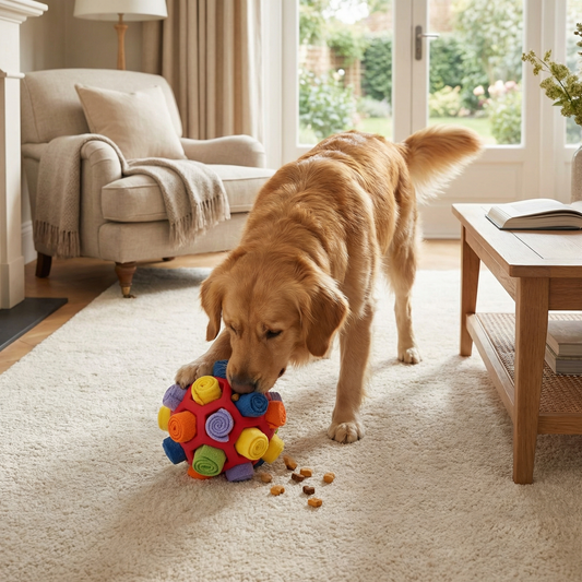 Dog Snuffle & Hidden-Treat Activity Game