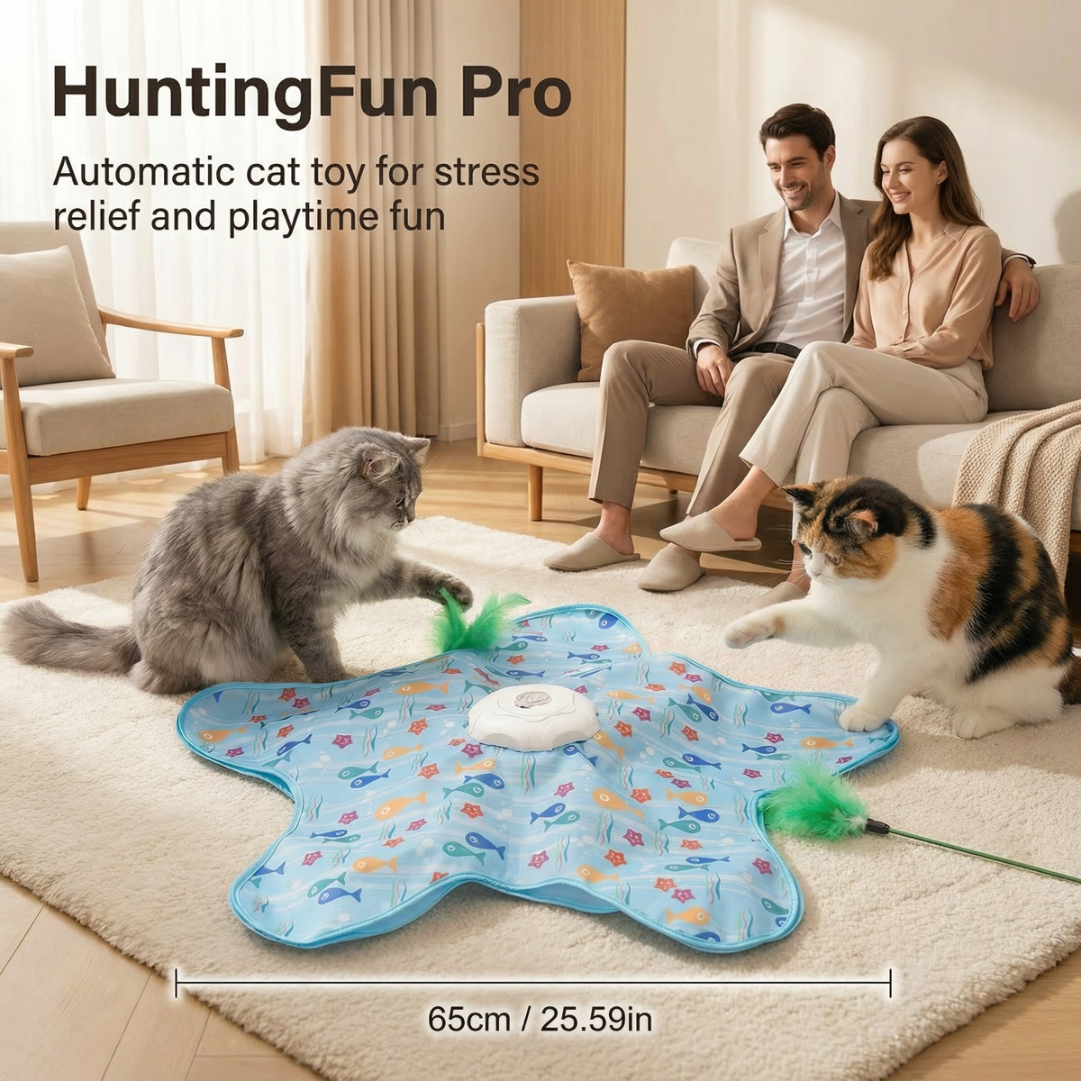 Automatic Cat Hunting Activity Toy