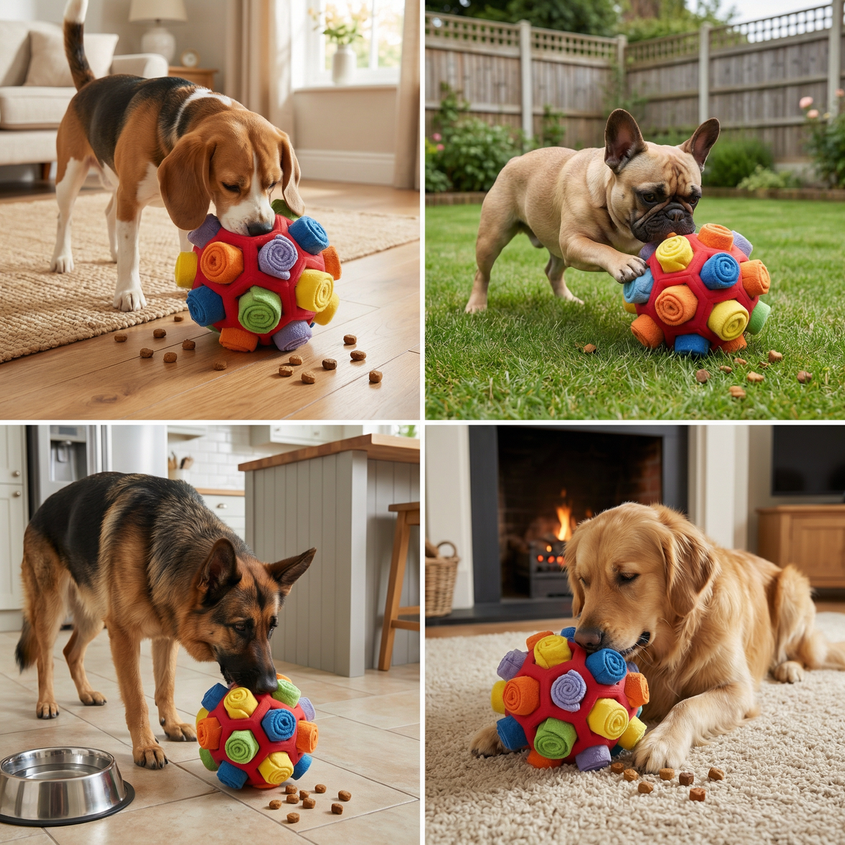 Dog Snuffle & Hidden-Treat Activity Game