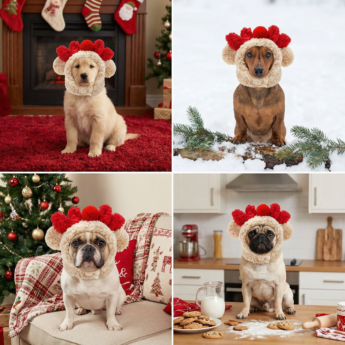 Festive Christmas Outfits for Dogs