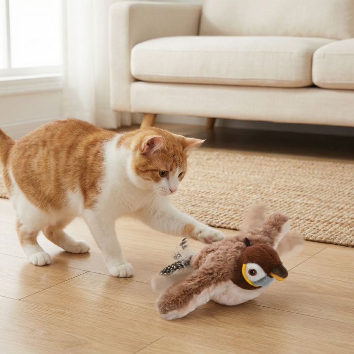 Flapping Bird Activity Toy for Cats