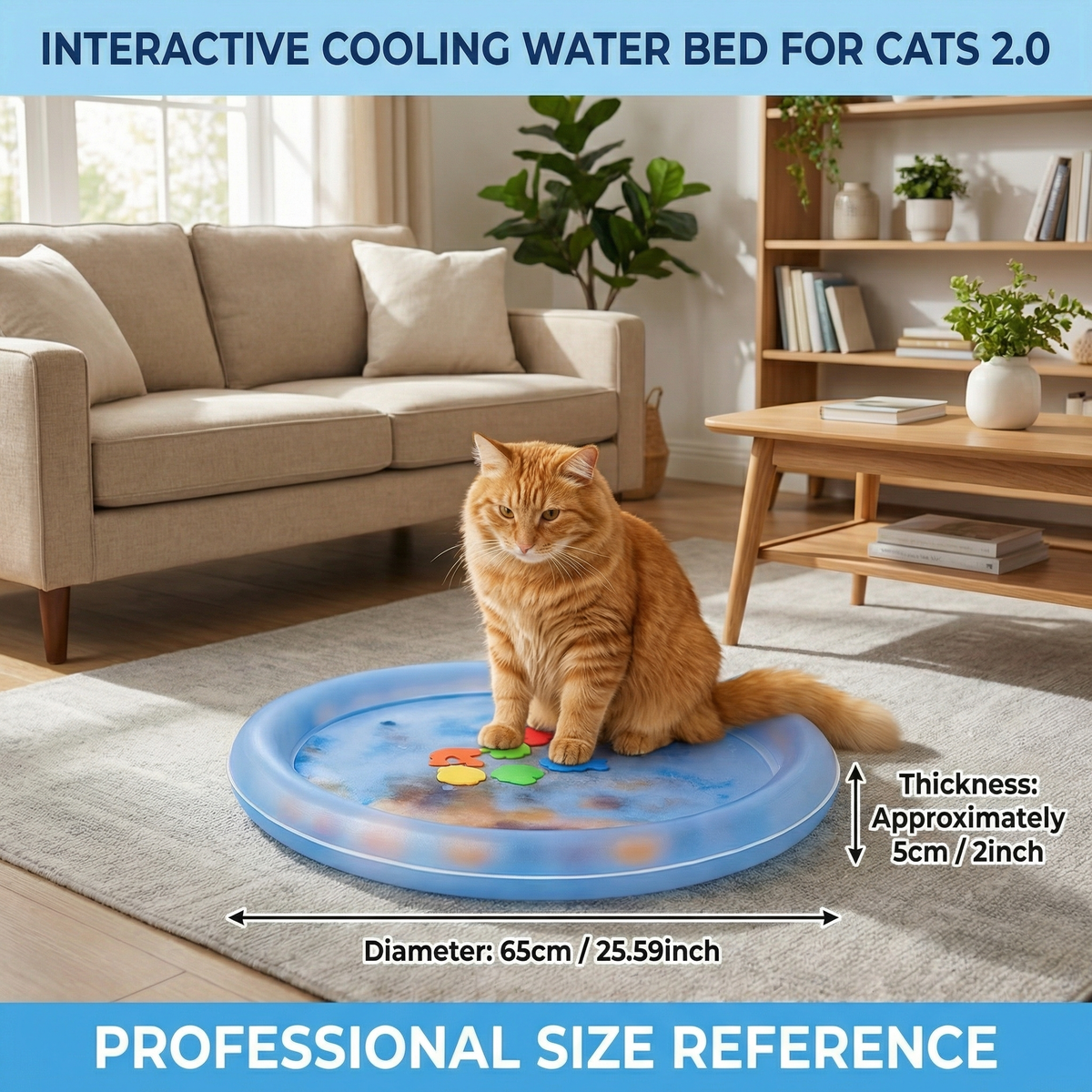 Cat Cooling Water Play Bed — Version 2.0