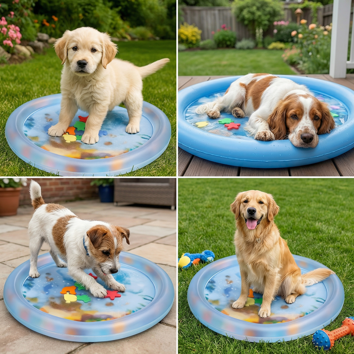 Dog Cooling Water Play Bed — Version 2.0