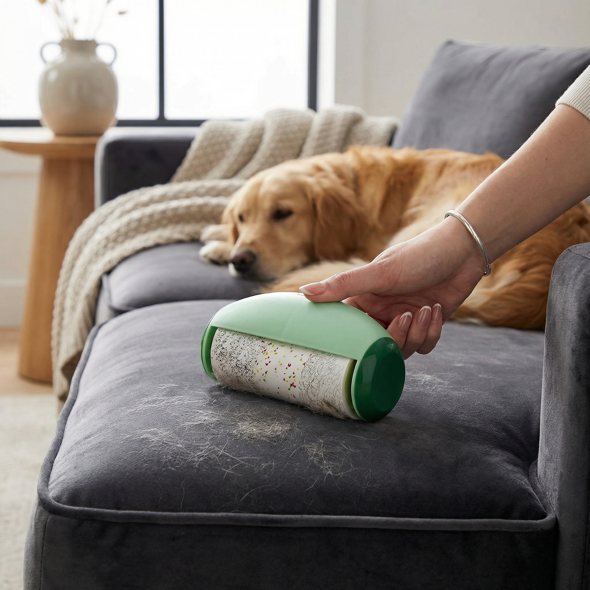 Reusable Pet Fur & Lint Cleaning Roller