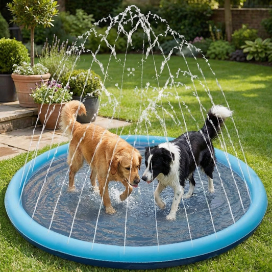 Outdoor Dog Water Play Fountain
