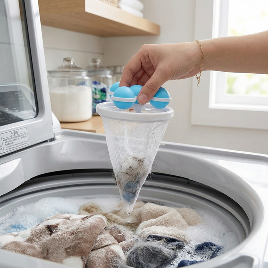 Reusable Mesh Pet Hair Laundry Catcher