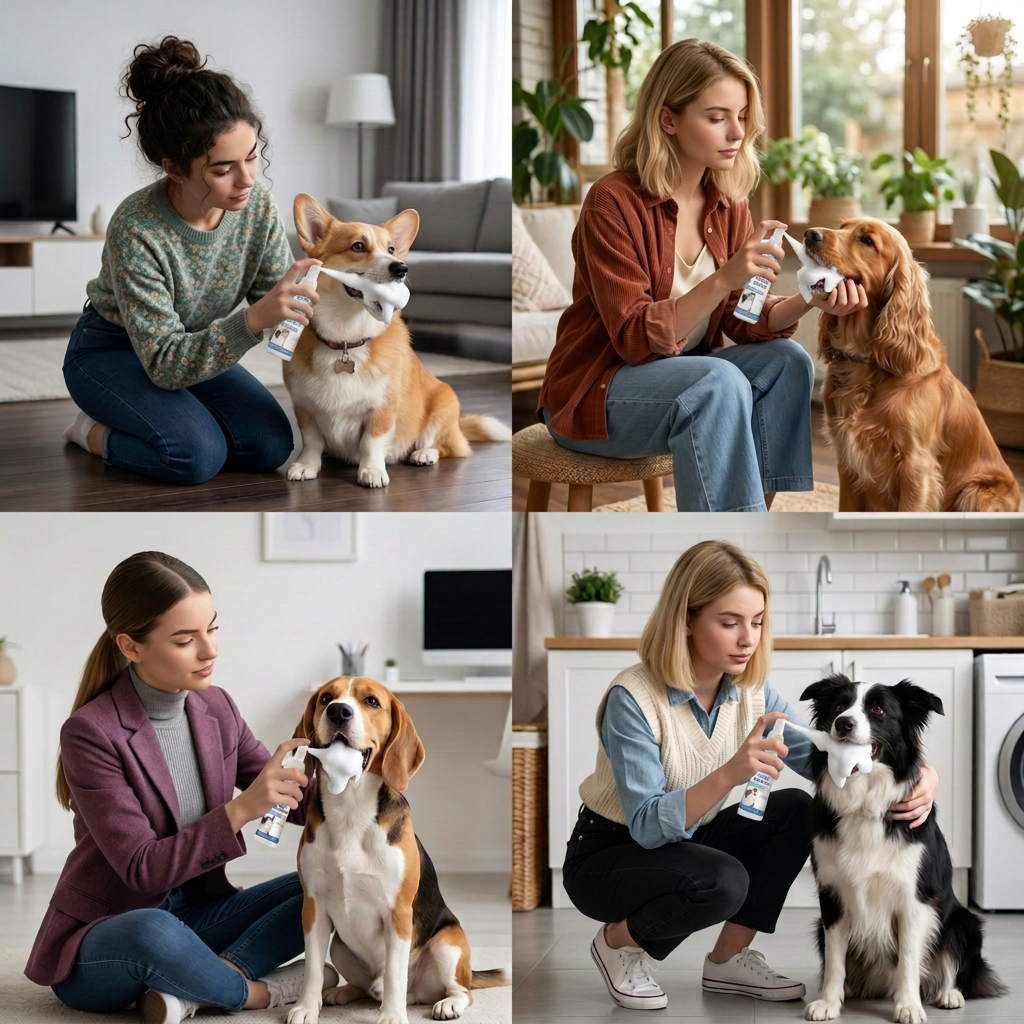 Dog Oral Care Foam