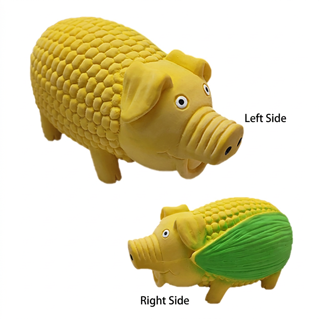Farm Animal Latex Squeaky Dog Toy