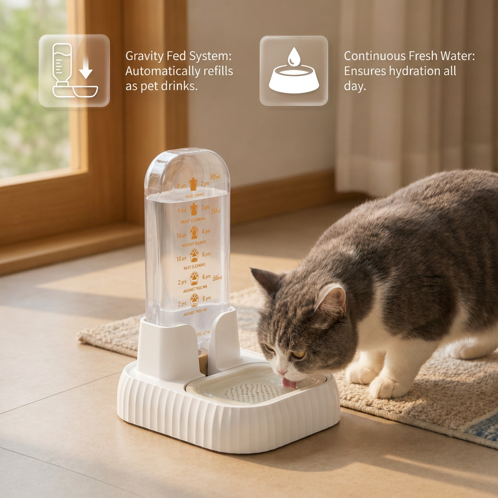 Large-Capacity Pet Drinking Water Dispenser